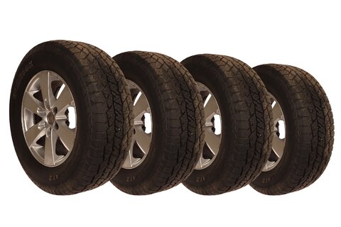 Sada ALU disku s pneu 7.5Jx17H2 ET30