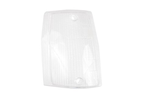 Sklo blikače pravé bílé -89