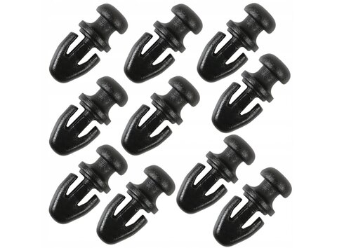 Příchytka plastového prahu - 10 ks