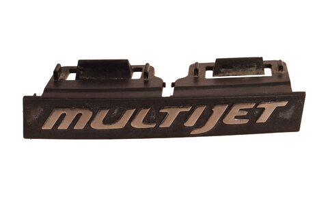 Nápis do přední mřížky MULTIJET stříbrný