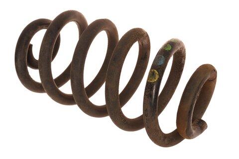 Pružina zadní nápravy (1x žl ,1x mod,2x zel) 4F0511115BD