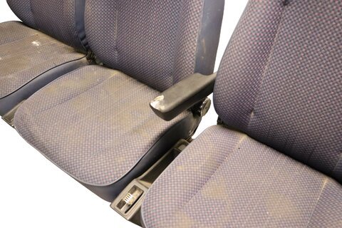 Druhá řada sedadel tmavě modrá (3 sedačky)