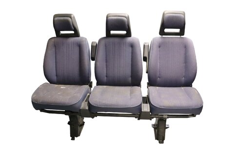 Druhá řada sedadel tmavě modrá (3 sedačky)