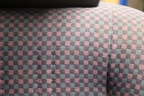 Druhá řada sedadel tmavě modrá (3 sedačky)