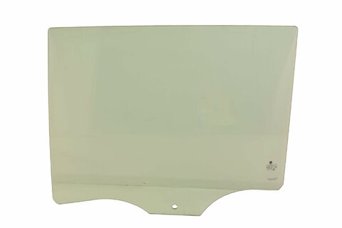 Sklo boční zadní levé zelené hatchback 6V6845205A