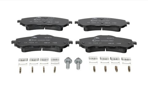 Sada brzdových destiček kotoučová brzda ATE13.0460-3870.2