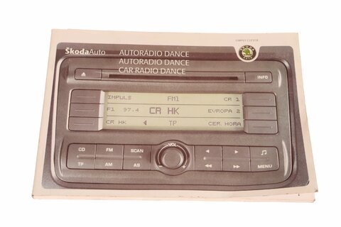 Návod k rádiu dance 5J0012095A