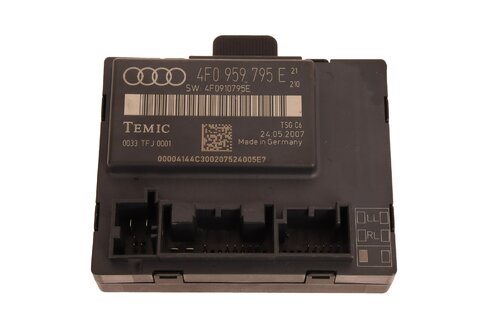 Řídící jednotka dveří zadní levá 4F0959795E