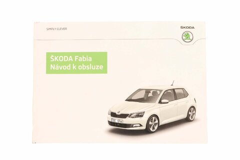 Návod k obsluze FABIA 3 CZ 6V0012715AB