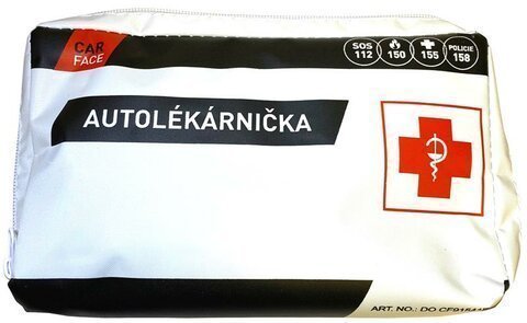 Autolékárnička text. obal - obsah dle vyhlášky