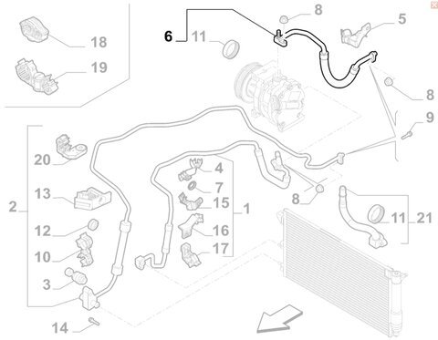 Hadice klima 51871844