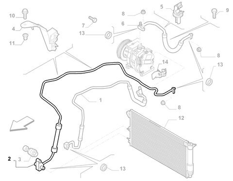 Hadice klimatizace - 51807226