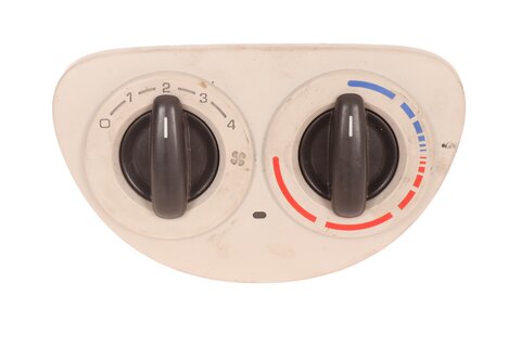 Panel ovládání topení zadní