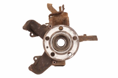 Těhlice přední levá pro ABS a posilovač komplet