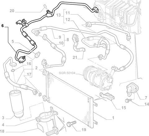 Hadice klima - 46790545