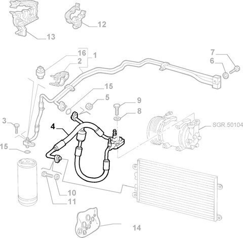 Hadice klima 46767540