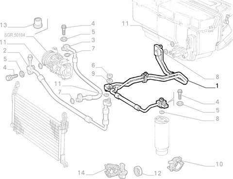 Hadice klima - 7792126