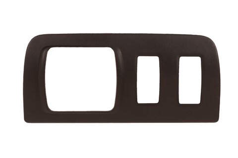 Držák tlačítek nastavení světel - černý