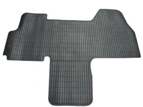 Gumový koberec do kabiny