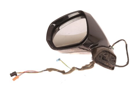 Zrcátko elektrické levé vyhřívané sklopné s blikačem a přísvitem (lakovací) 8153VS