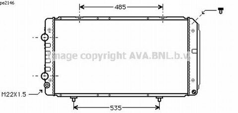 Chladič 1.9 , 2.5 , 2.8
