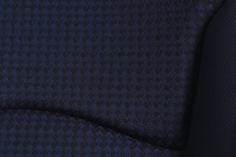 Sedačka zadní řady komplet  -modrá látka  - SED-136