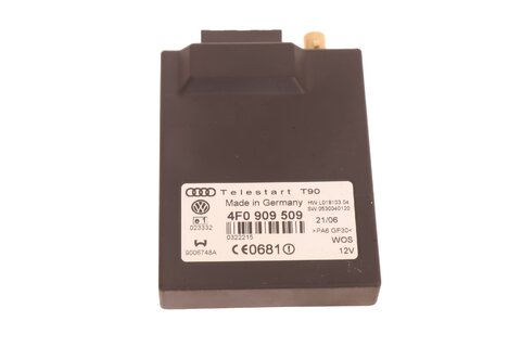 Řídící a přijímací jednotka webasto 7N0963513B