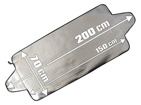 Clona na čelní sklo ALU 150*70cm