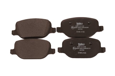 Zadní brzdové destičky