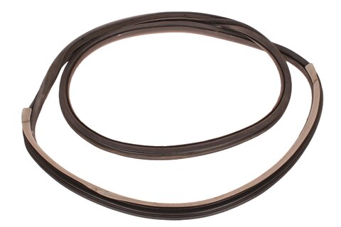 Těsnění pravých zadních dveří - sedan (bílá/černá)