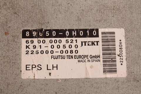 Jednotka posilovače řízení 896500-H010