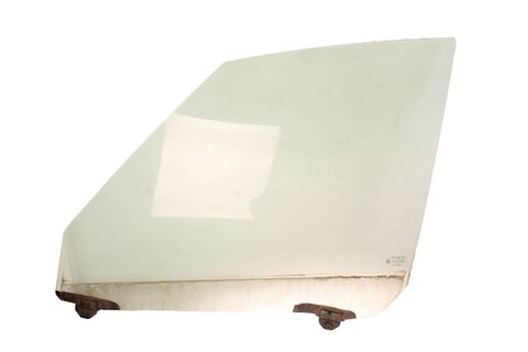 Levé sklo předních dveří (bezpečnostní, zelené)