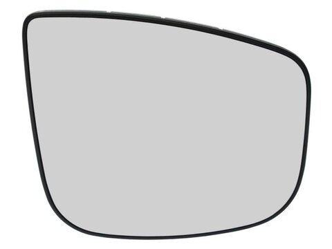 Sklo zpětného zrcátka s plast. držákem pravé P 2012-