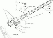 Vačková hřídel 98427674