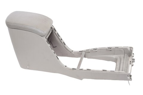 Loketní opěrka kožená - světle šedá