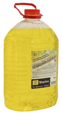 Letní směs do ostřikovačů v PET- 5 litrů