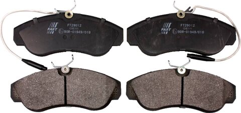 Brzdové destičky přední (18Q)