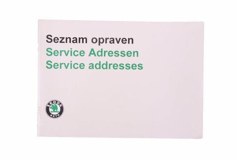 Seznam opraven (návod) S5155719799