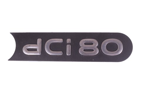 Nápis dCi80