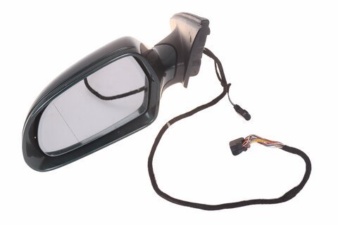 Zpětné zrcátko el. vyhřívané lakovací komplet levé - 3T1857507 BR/BS