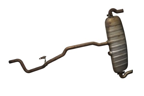 Zadní část výfuku komplet