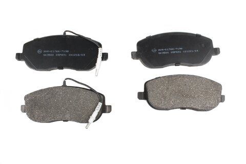 Brzdové destičky přední - pro Scudo od roku 2001