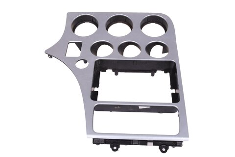 Plast středového tunelu šedá 2-din