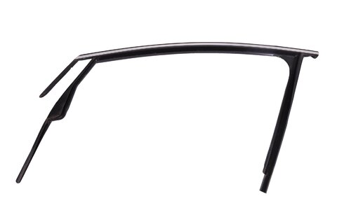 Těsnění okna předních dveří levé chrom lišta 7N0837431K