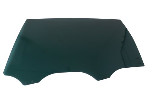 Sklo dveří zadní levé tmavě zelené 7N0845205A