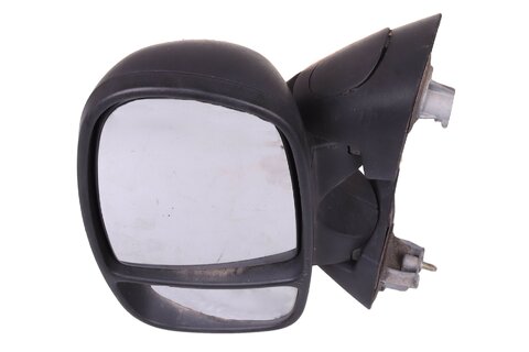 Levé zpětné zrcátko elektricky ovládané vyhřívané - černé