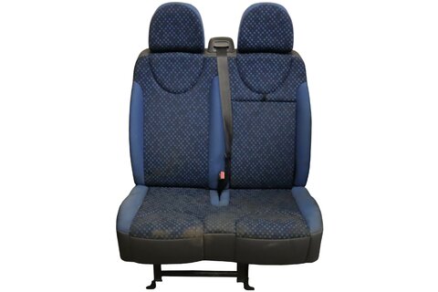 Přední dvousedadlo modré SED-148