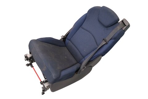 Sedačka 2.řady (střed) komplet modrá