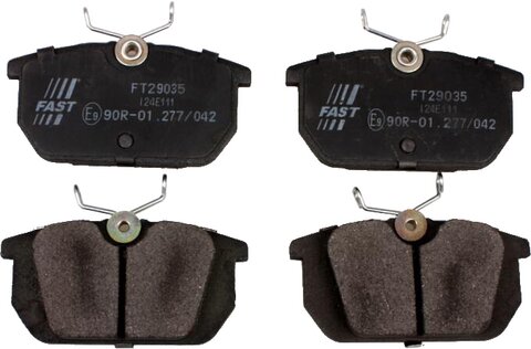 Brzdové destičky zadní