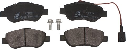 Brzdové destičky přední